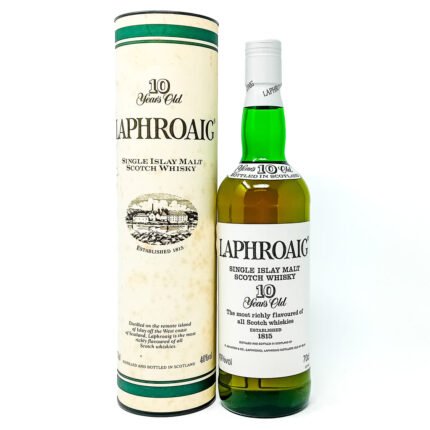 Laphroaig 10 Year Old Pre-Royal Warrant Single Malt Scotch Whisky, 70cl, 40% ABV