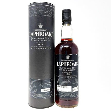 Laphroaig 1980 Vintage 27 Year Old Single Malt Scotch Whisky, 70cl, 57.4% ABV
