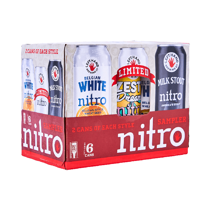 Left Hand Nitro Sampler 6Pk Left Hand Nitro Sampler 6Pk
