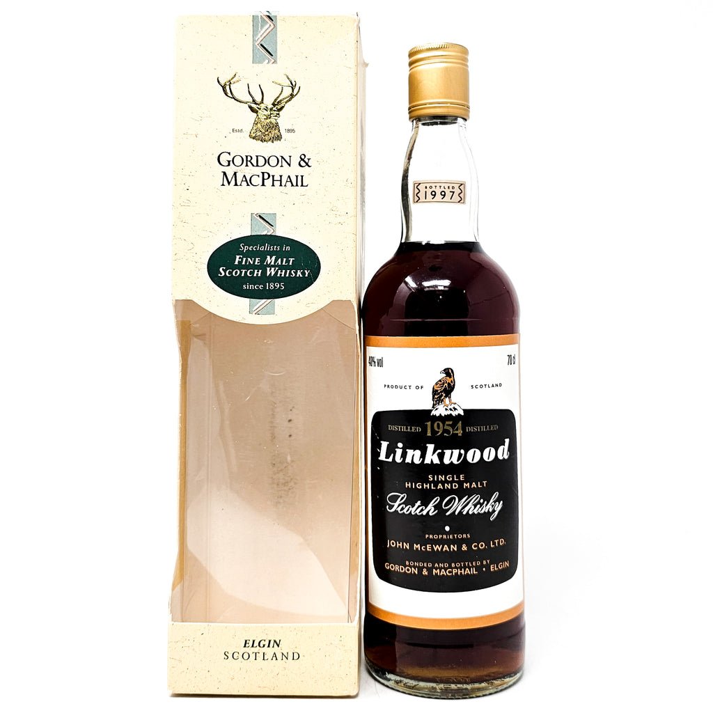 Linkwood 1954 Gordon & MacPhail Single Malt Scotch Whisky, 70cl, 40% ABV Linkwood 1954 Gordon & MacPhail Single Malt Scotch Whisky, 70cl, 40% ABV