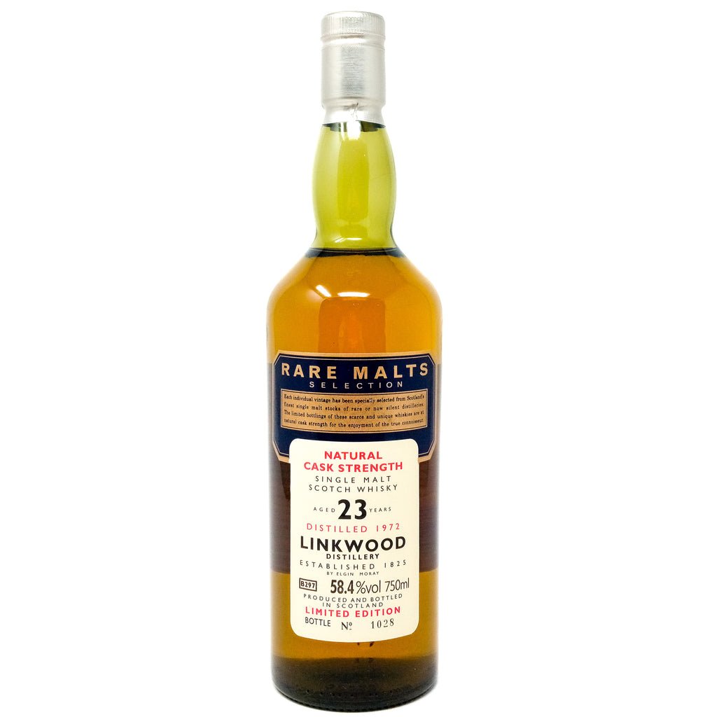 Linkwood 1972 23 Year Old Rare Malts Selection Single Malt Scotch Whisky, 75cl, 58.4% ABV Linkwood 1972 23 Year Old Rare Malts Selection Single Malt Scotch Whisky, 75cl, 58.4% ABV