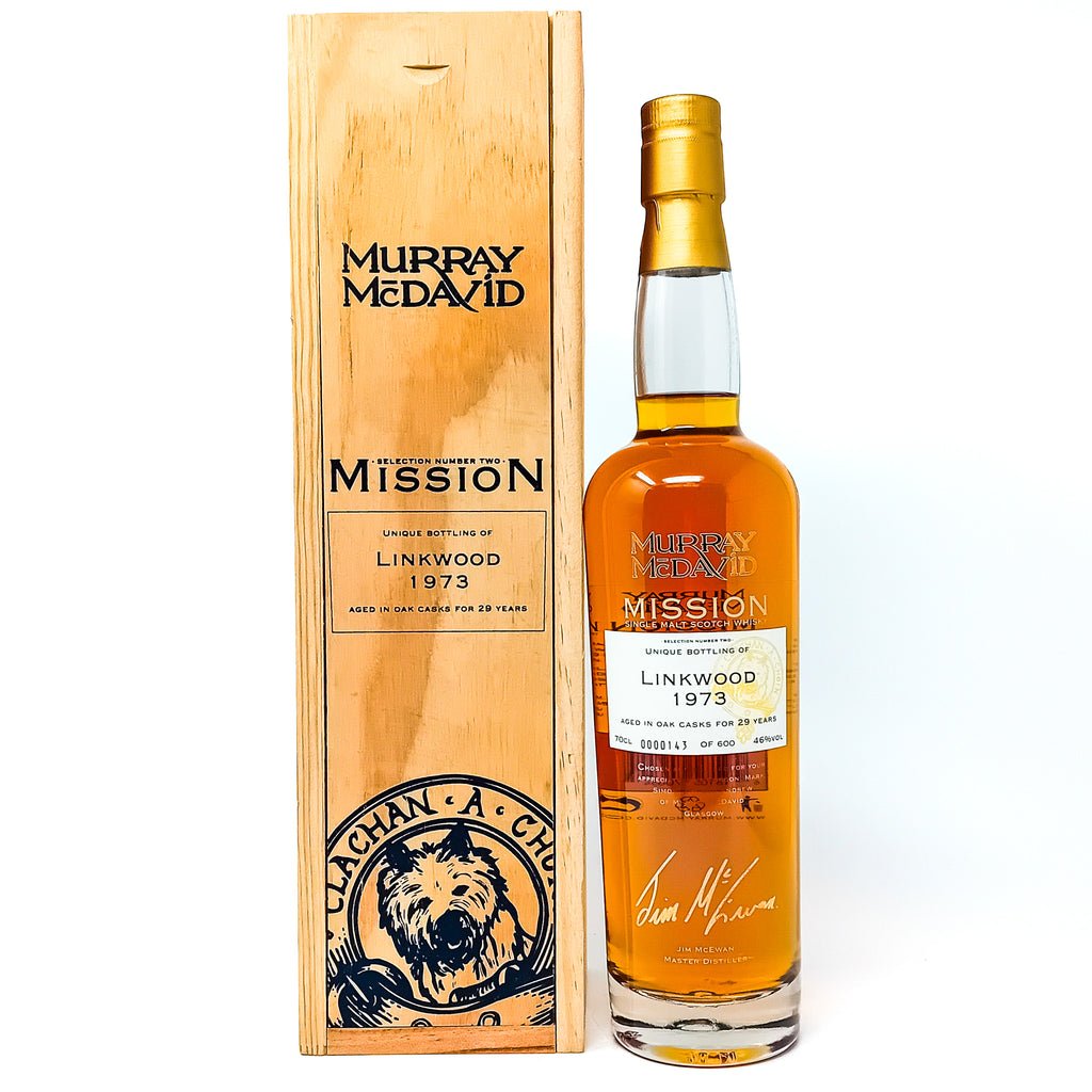 Linkwood 1973 29 Year Old Murray McDavid Mission Single Malt Scotch Whisky, 70cl, 46% ABV Linkwood 1973 29 Year Old Murray McDavid Mission Single Malt Scotch Whisky, 70cl, 46% ABV