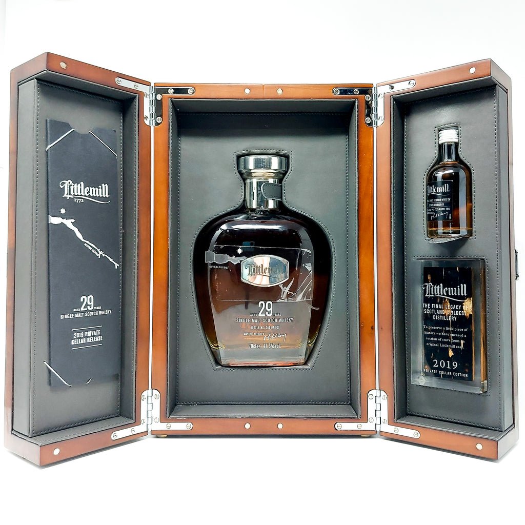 Littlemill 29 Year Old Private Cellar 2019 Release Single Malt Scotch Whisky, 70cl, 47.3% ABV Littlemill 29 Year Old Private Cellar 2019 Release Single Malt Scotch Whisky, 70cl, 47.3% ABV