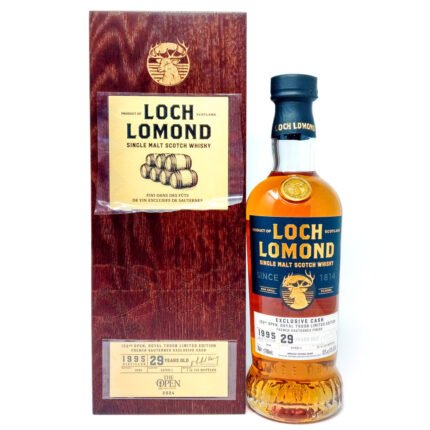 Loch Lomond 1995 29 Year Old 152nd Open Royal Troon Single Malt Scotch Whisky, 70cl, 47.8% ABV
