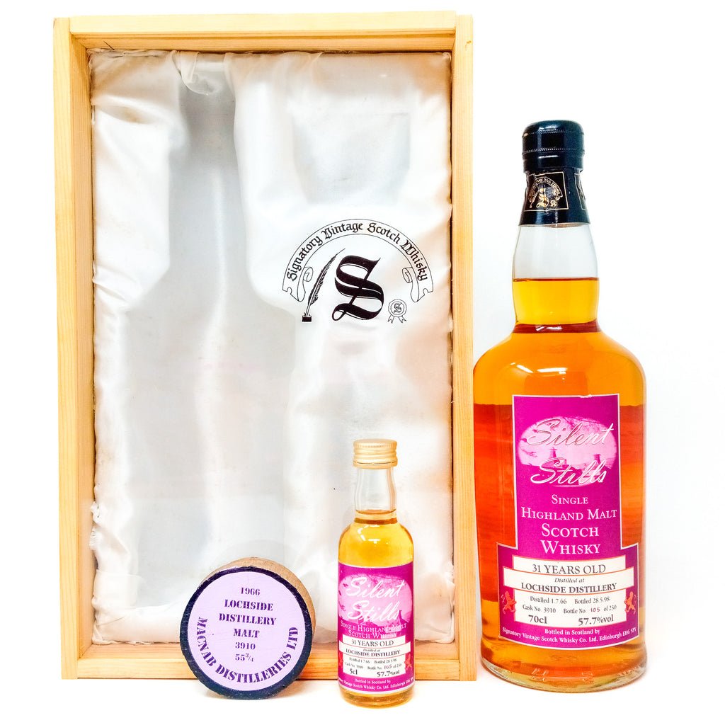Lochside 1966 31 Year Old Silent Stills Single Malt Scotch Whisky, 70cl+5cl, 57.7% ABV Lochside 1966 31 Year Old Silent Stills Single Malt Scotch Whisky, 70cl+5cl, 57.7% ABV