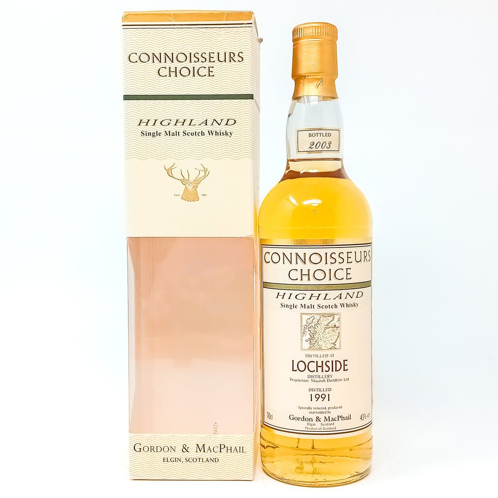 Lochside 1991-2003 Gordon & MacPhail Connoisseurs Choice Single Malt Scotch Whisky, 70cl, 43% ABV Lochside 1991-2003 Gordon & MacPhail Connoisseurs Choice Single Malt Scotch Whisky, 70cl, 43% ABV