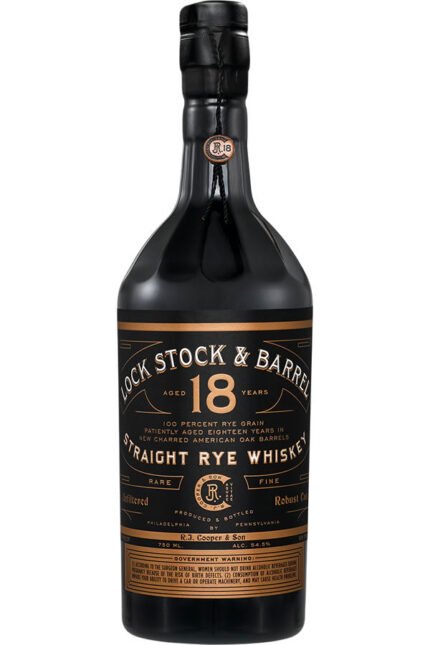 Lock, Stock & Barrel 18 Year Straight Rye 750ML
