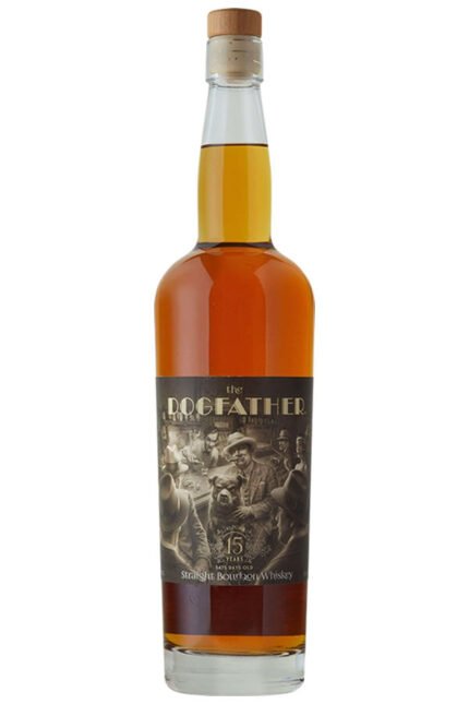 Lone Whisker The Dogfather 15 Year Bourbon 750ML