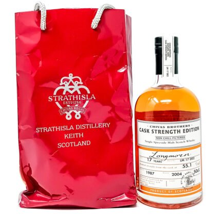 Longmorn 1987 17 Year Old Chivas Brothers Cask Strength Edition Single Malt Scotch Whisky, 50cl, 55.1% ABV