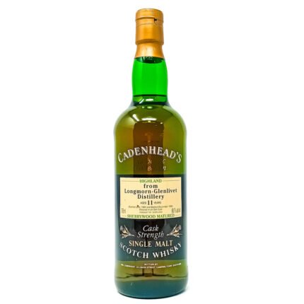 Longmorn-Glenlivet 1984 11 Year Old Cadenhead's Single Malt Scotch Whisky, 75cl, 60.7% ABV