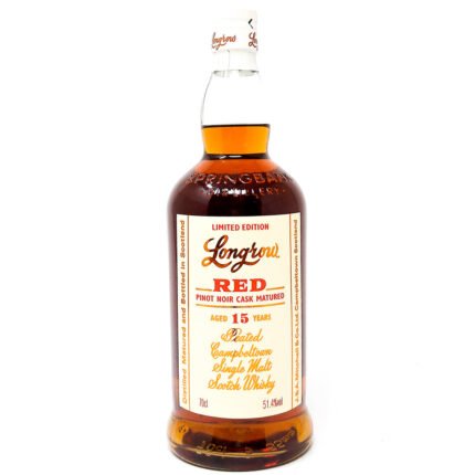 Longrow 15 Year Old Red Pinot Noir Cask Single Malt Scotch Whisky, 70cl, 51.4% ABV