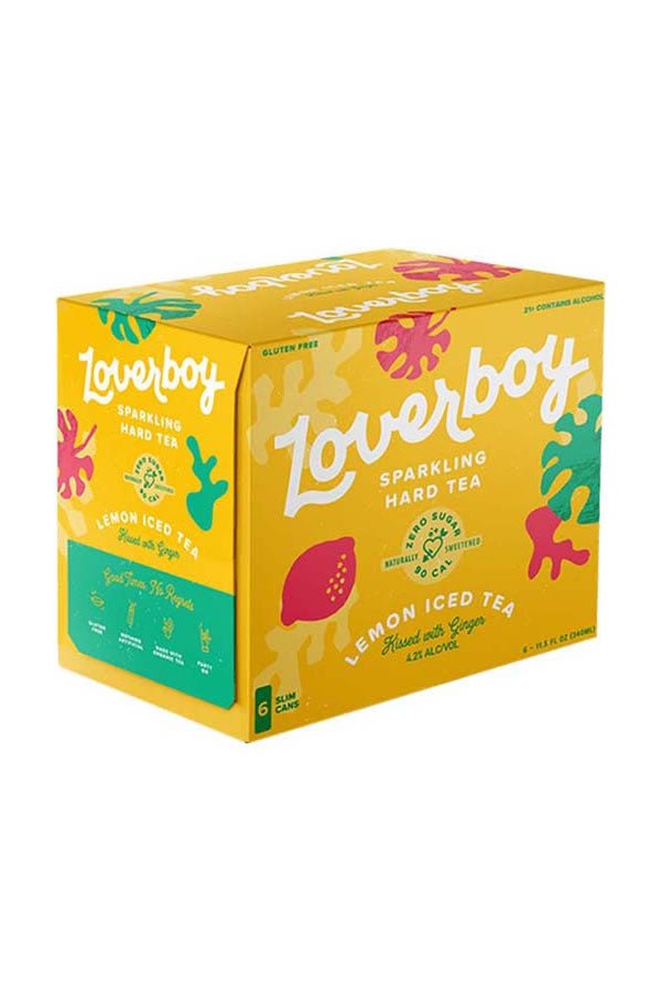 Loverboy Lemon Iced Tea 6Pk Loverboy Lemon Iced Tea 6Pk
