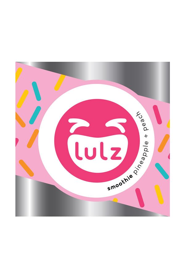 Lulz SMOOTHIE: Pineapple + Peach 4Pk Lulz SMOOTHIE: Pineapple + Peach 4Pk