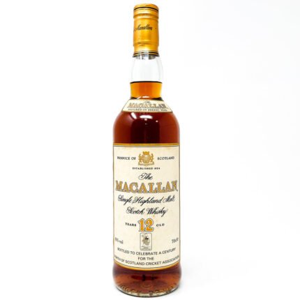 Macallan 12 Year Old A Century for the North of Scotland Cricket Association Single Malt Scotch Whisky, 70cl, 40% ABV