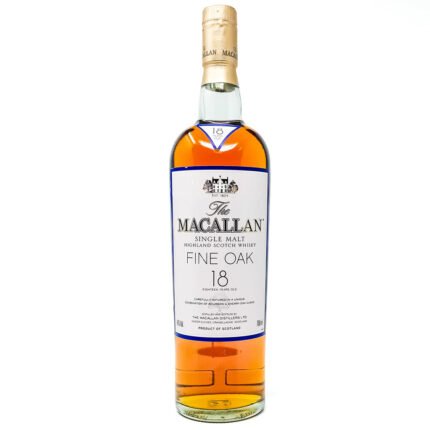 Macallan 18 Year Old Fine Oak Single Malt Scotch Whisky, 70cl, 43% ABV