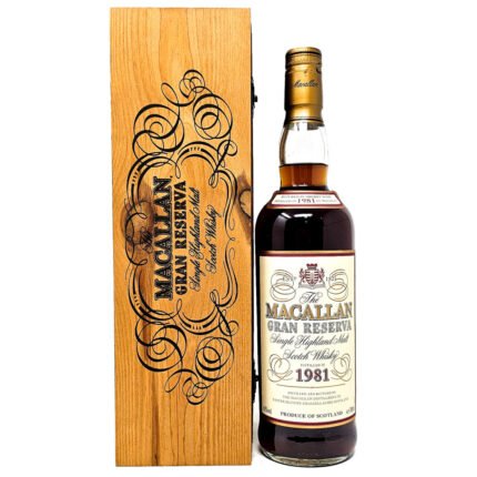 Macallan 1981 18 Year Old Gran Reserva Single Malt Scotch Whisky, 70cl, 40% ABV