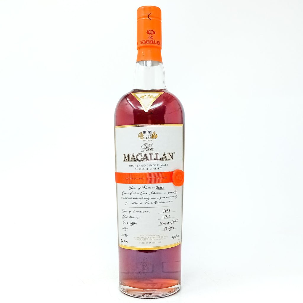 Macallan 1997 13 Year Old Easter Elchies 2010 Single Malt Scotch Whisky, 70cl, 52.3% ABV Macallan 1997 13 Year Old Easter Elchies 2010 Single Malt Scotch Whisky, 70cl, 52.3% ABV