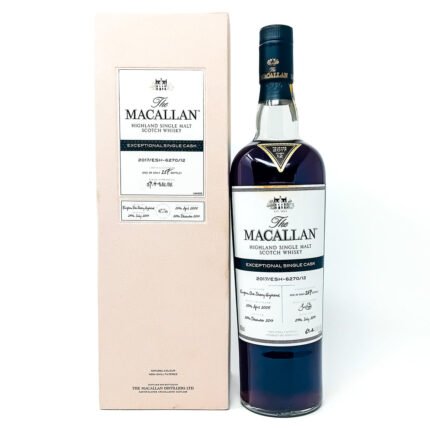 Macallan 2005 Exceptional Cask #6270/12 Single Malt Scotch Whisky 70cl, 69.4% ABV