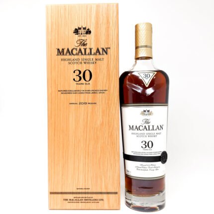 Macallan 30 Year Old Sherry Oak 2019 Release Single Malt Scotch Whisky, 70cl, 43% ABV