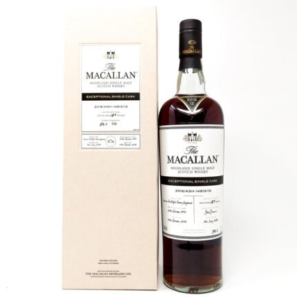 Macallan Exceptional Cask 2018/ASH-14813/12 Single Malt Scotch Whisky, 70cl, 54.1% ABV