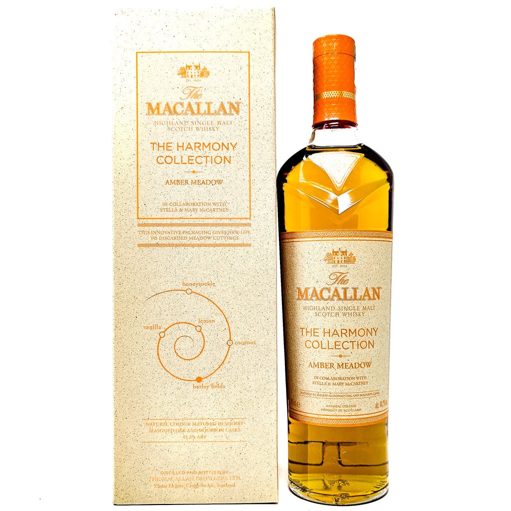 Macallan The Harmony Collection Amber Meadow Single Malt Scotch Whisky, 70cl, 44.2% ABV Macallan The Harmony Collection Amber Meadow Single Malt Scotch Whisky, 70cl, 44.2% ABV