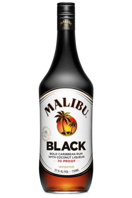 Malibu Black Rum 750ML