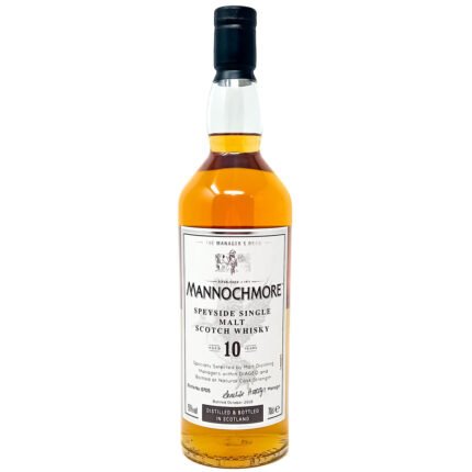 Mannochmore 10 Year Old Manager's Dram Single Malt Scotch Whisky, 70cl, 58% ABV