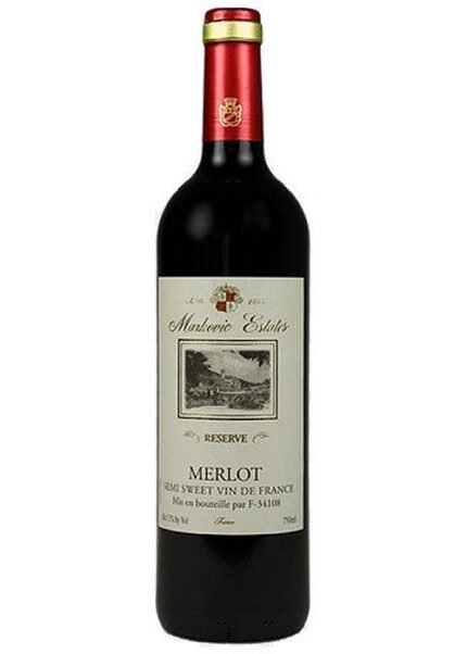 Markovic Estates Merlot Semi Sweet