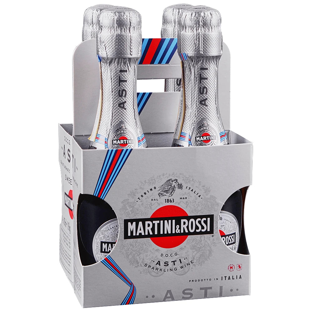 Martini & Rossi Asti Spumante 4Pk 187ML Martini & Rossi Asti Spumante 4Pk 187ML