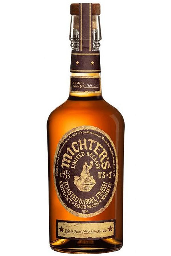 Michter's US 1 Small Batch Sour Mash Whiskey Toasted Barrel 750ML Michter's US 1 Small Batch Sour Mash Whiskey Toasted Barrel 750ML