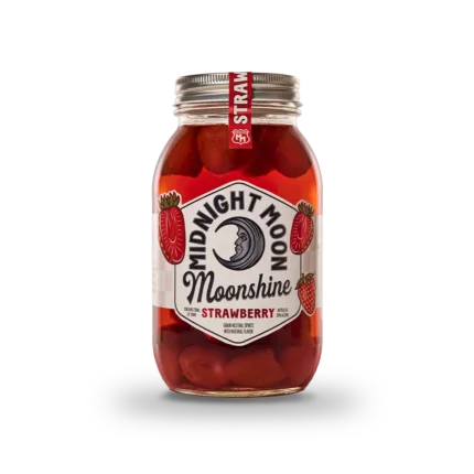 Midnight Moon Strawberry Moonshine 750ML