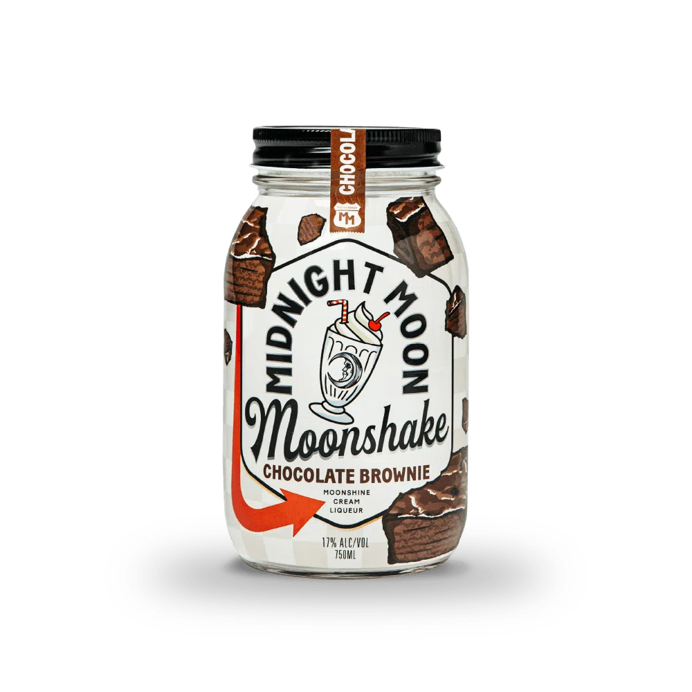 Midnight Moonshake Chocolate Brownie Cream Liqueur 750ML Midnight Moonshake Chocolate Brownie Cream Liqueur 750ML