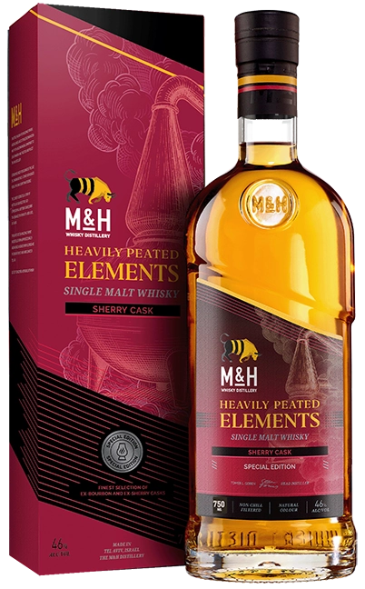 Milk & Honey Elements Heavily Peated Sherry Cask 750ML