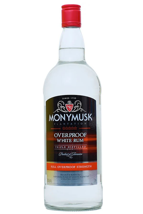 Monymusk Overproof White Rum 1L Monymusk Overproof White Rum 1L