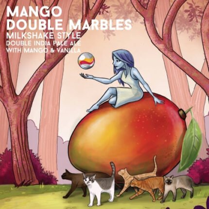 More Mango Double Marbles 4Pk