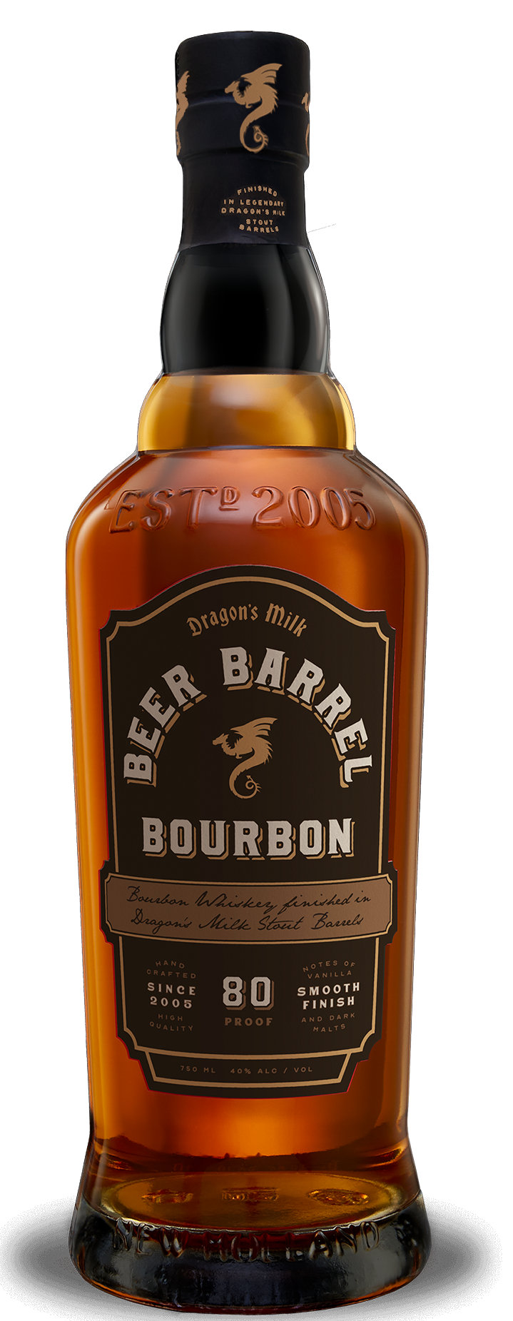 New Holland Beer Barrel Aged Bourbon 750ML New Holland Beer Barrel Aged Bourbon 750ML