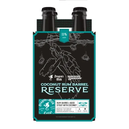 New Holland Dragon's Milk x Dungeons & Dragons Coconut Rum Barrel Reserve 4Pk