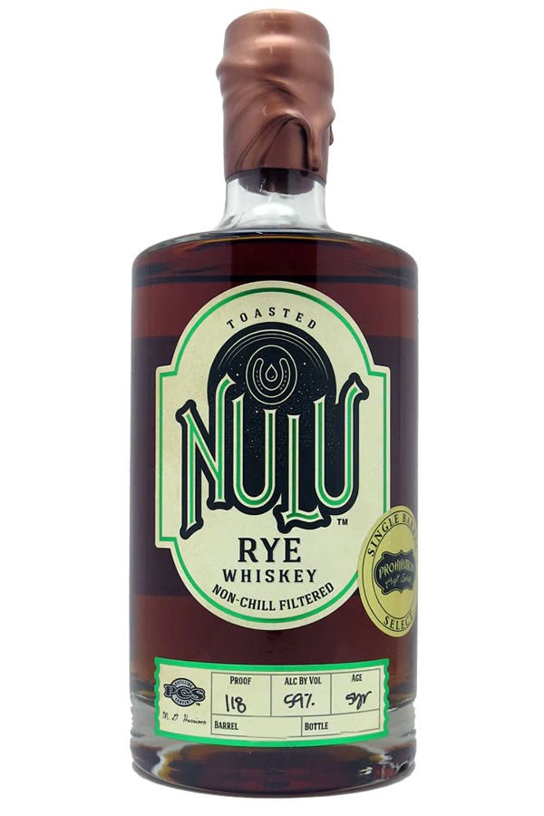 Nulu Reserve Toasted Barrel Rye 750ML Nulu Reserve Toasted Barrel Rye 750ML