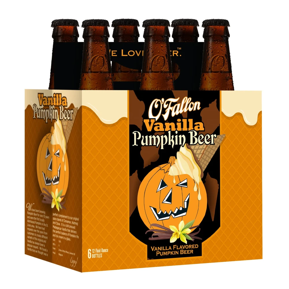 O'Fallon Vanilla Pumpkin Beer 6Pk O'Fallon Vanilla Pumpkin Beer 6Pk