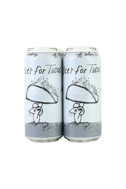 Off Color Barrel Aged Beer For Tacos 4Pk