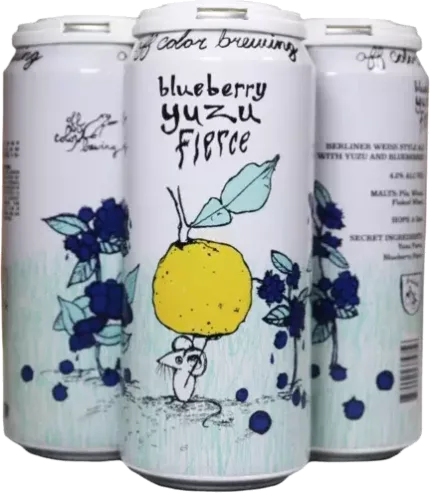 Off Color Blueberry Yuzu Fierce 4Pk