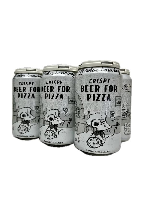 Off Color Crispy Beer For Pizza 6Pk Off Color Crispy Beer For Pizza 6Pk