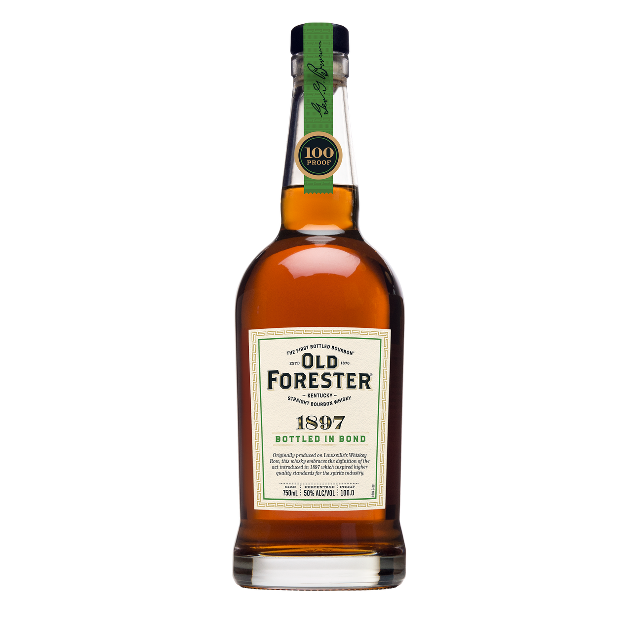 Old Forester 1897 Bottled in Bond 750ML Old Forester 1897 Bottled in Bond 750ML