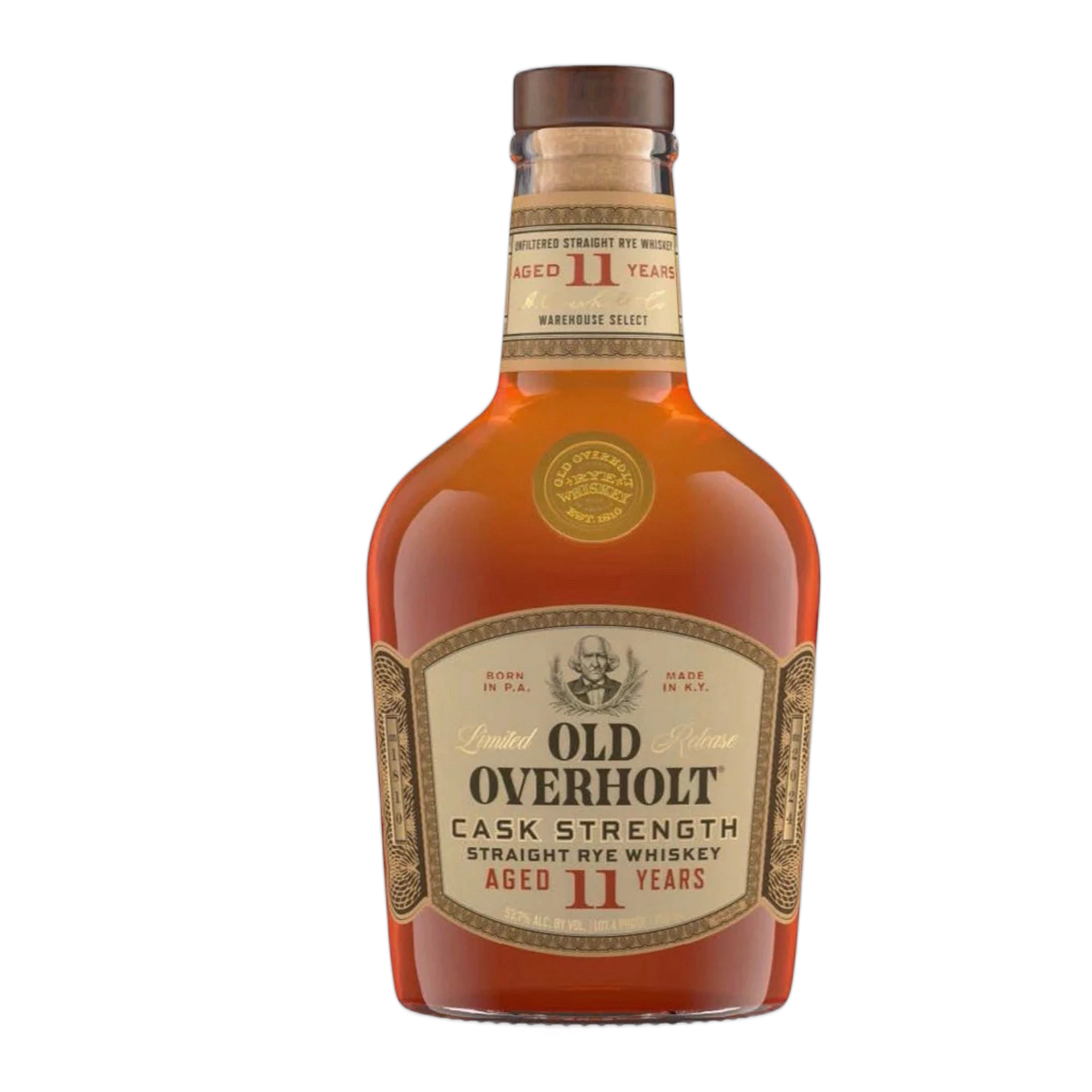 Old Overholt 11 Year Cask Strength Straight Rye 750ML Old Overholt 11 Year Cask Strength Straight Rye 750ML