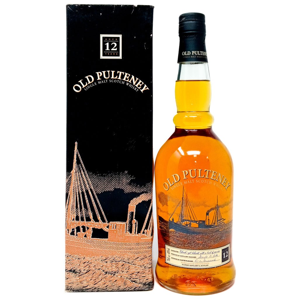 Old Pulteney 12 Year Old Single Malt Scotch Whisky, 70cl, 40% ABV Old Pulteney 12 Year Old Single Malt Scotch Whisky, 70cl, 40% ABV