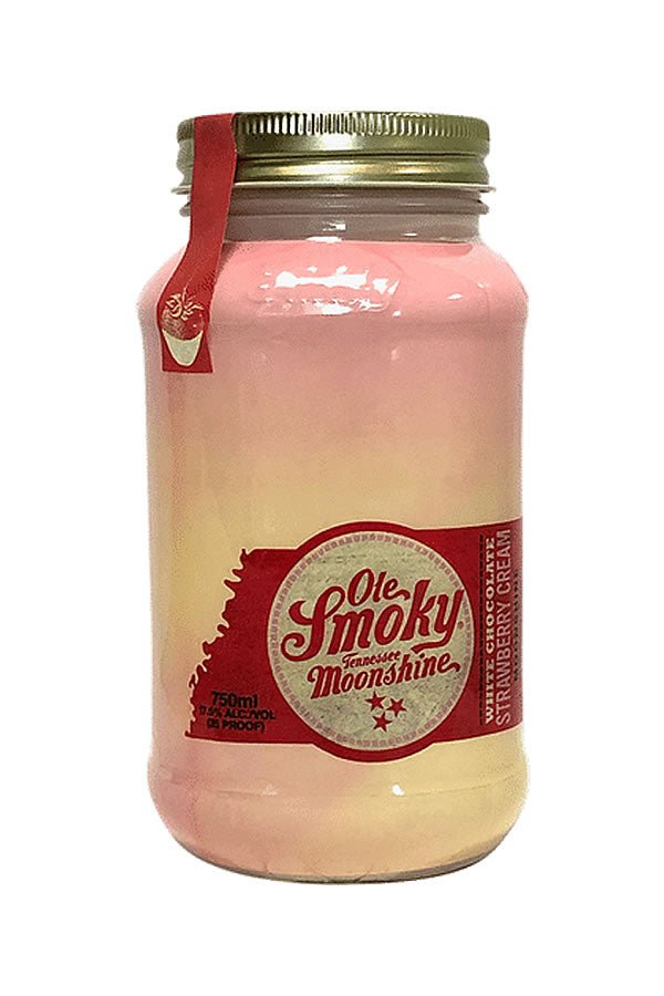 Ole Smoky White Chocolate Strawberry Cream 750ML Ole Smoky White Chocolate Strawberry Cream 750ML