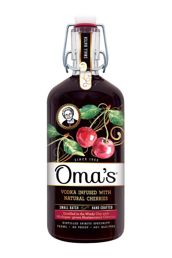 Oma's Cherry Vodka 750ML Oma's Cherry Vodka 750ML