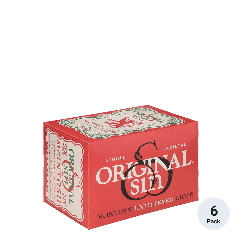 Original Sin Mcintosh Cider 6Pk Original Sin Mcintosh Cider 6Pk