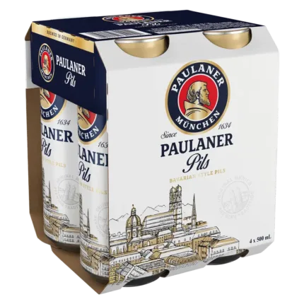 Paulaner Munich Pils 4Pk Cans