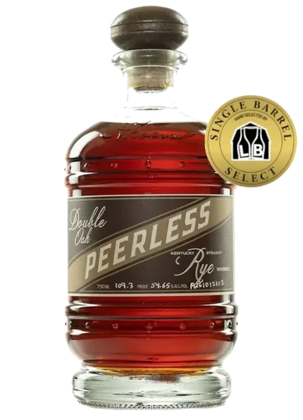 Peerless Double Oak Rye Liquor Barn Single Barrel 750ML